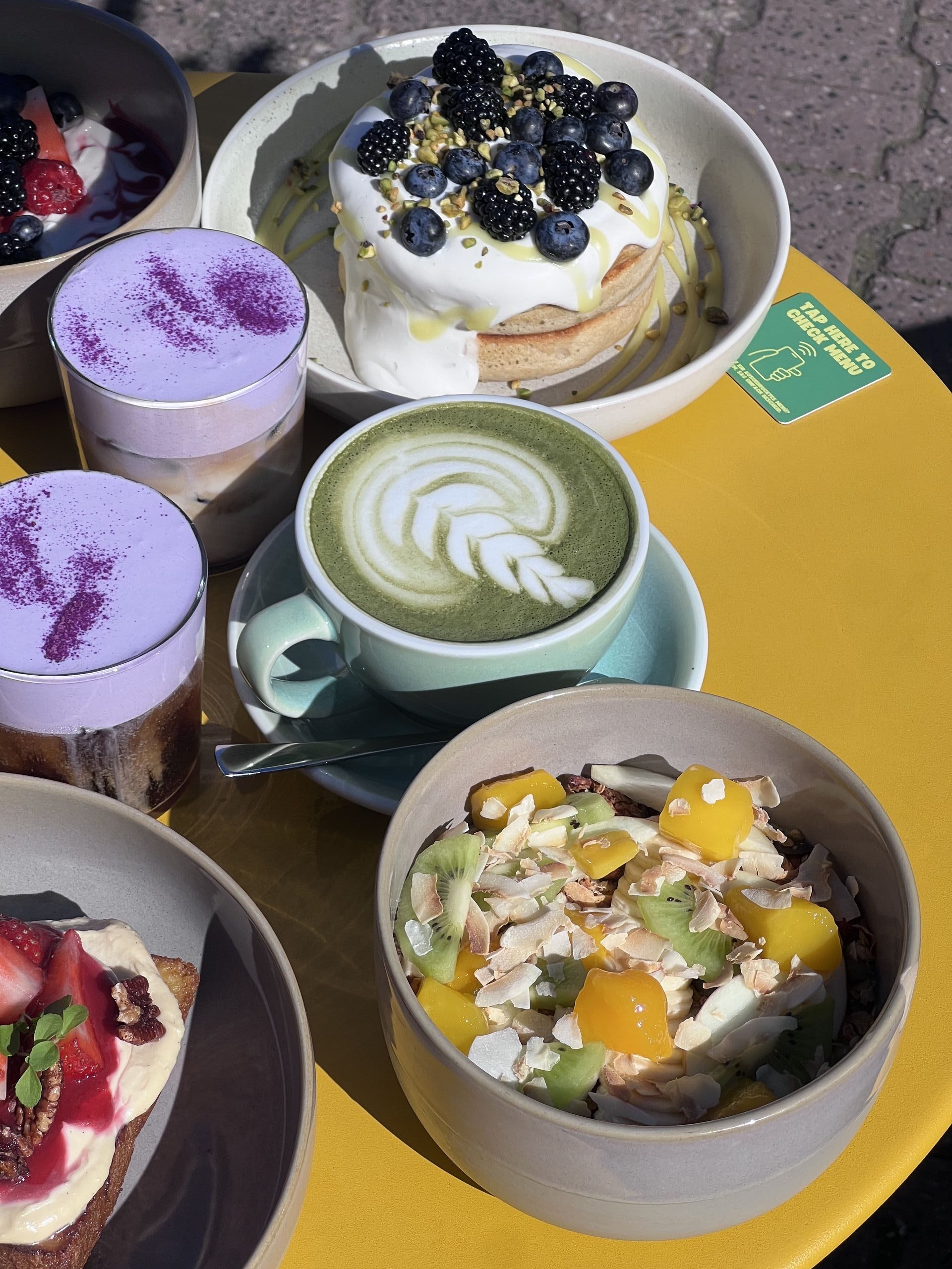 Frühstücksgericht im Sunny Side Up Frankfurt